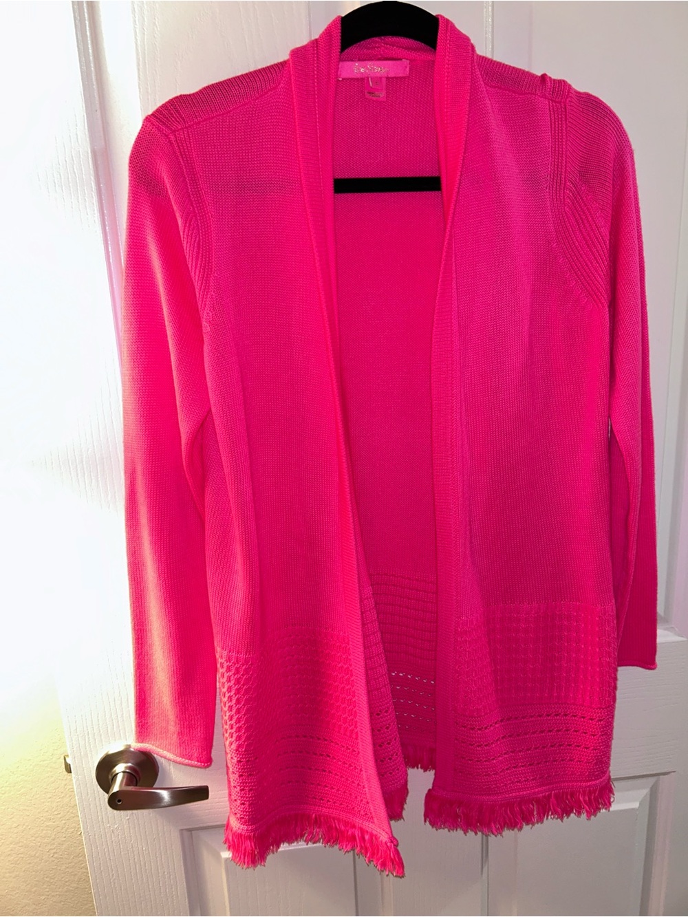 NWOT hot pink Lilly Pulitzer cardigan
